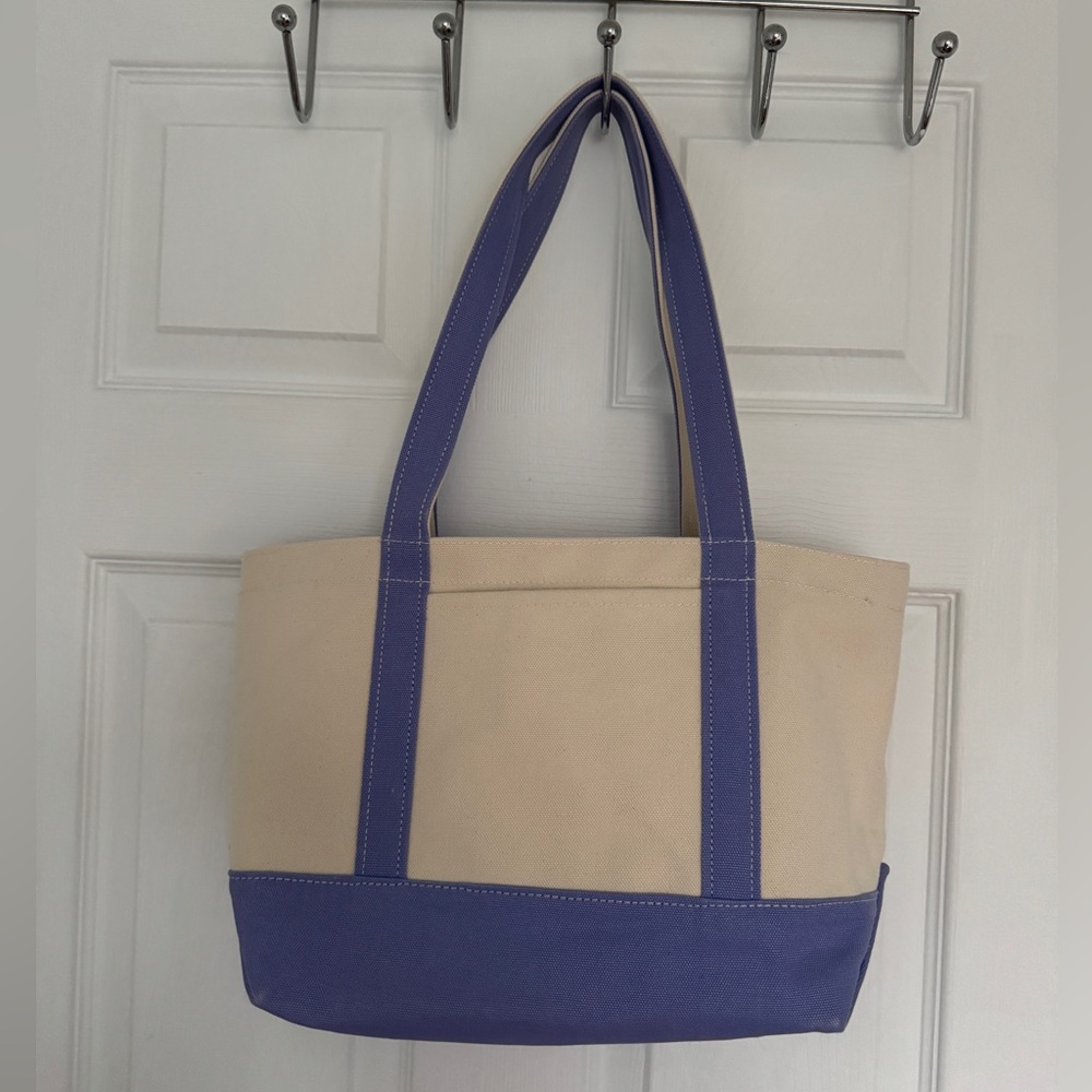 BAGGU Small Heavyweight Canvas Tote in Purple
